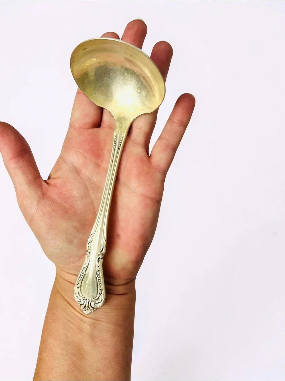Vintage William A. Rogers Oneida LTD Silver-Plated Soup Ladle